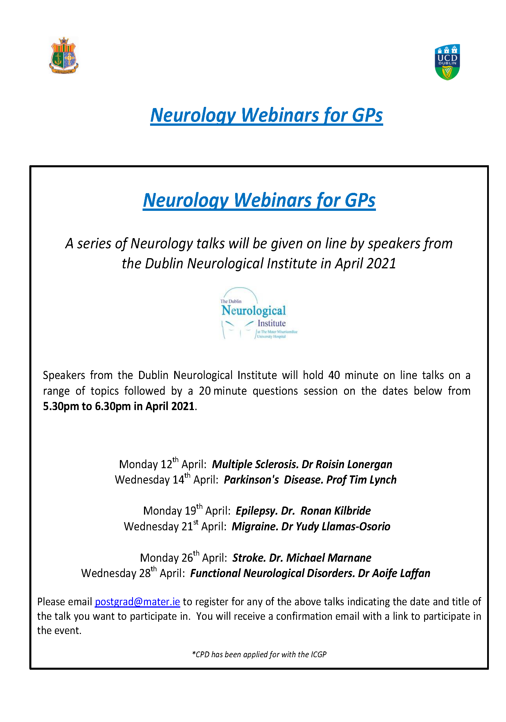 DNI Webinar